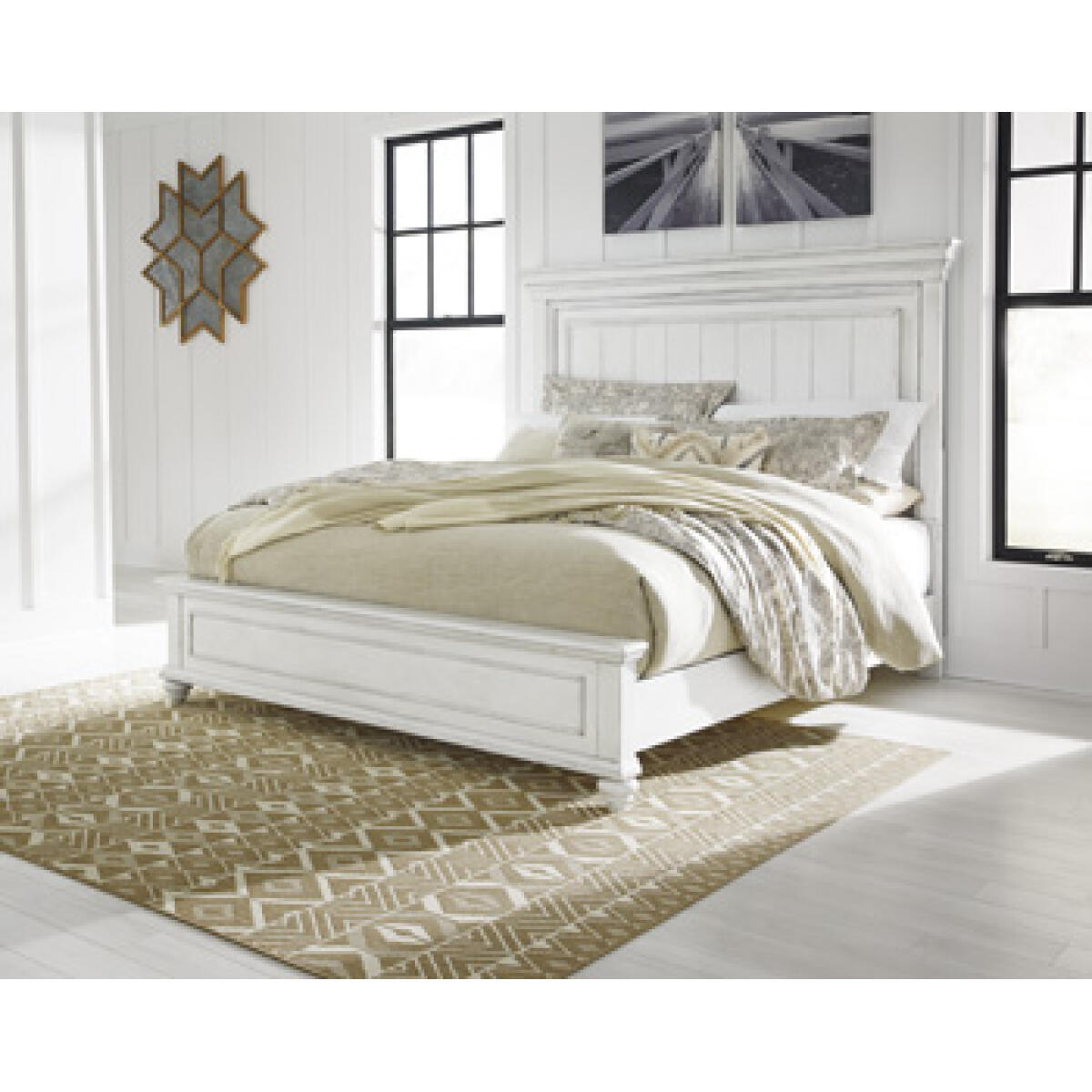 Kanwyn California King Panel Bed Beds Ashley Furniture 19