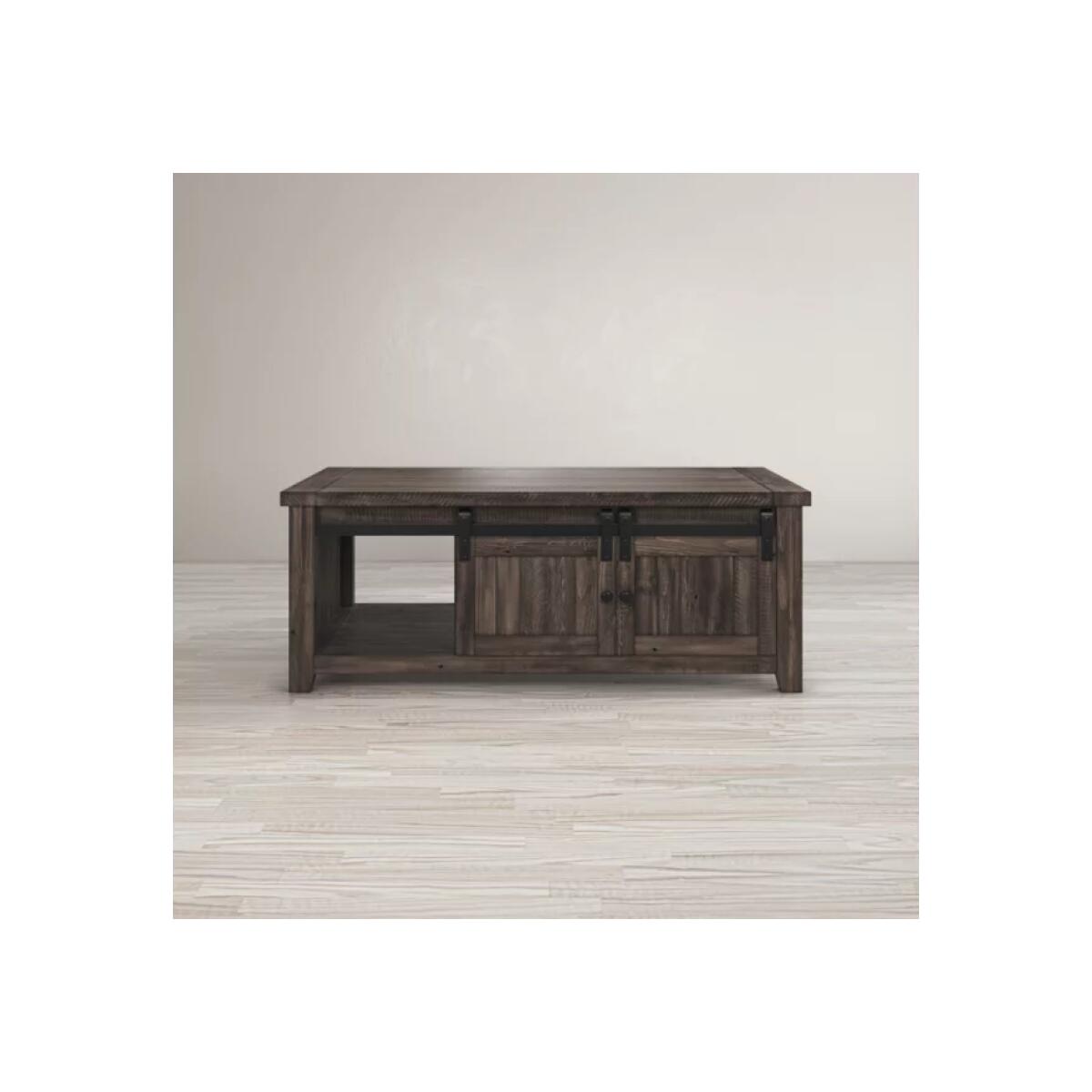 Madison County Barn Door Cocktail Table Cocktail & Coffee Tables Jofran 10