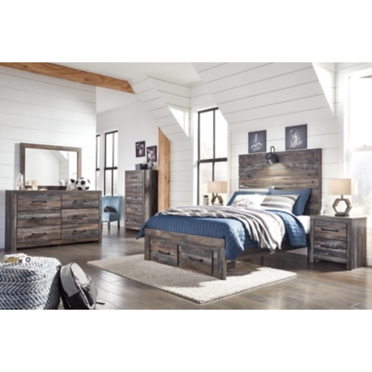 Drystan Full Panel Bed with 2 Storage Drawers Beds Ashley Furniture 13