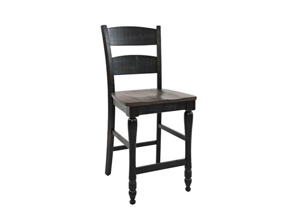 Madison County Ladderback Counter Stool Barstools Customizable