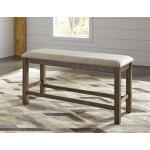 Moriville Counter Height Dining Bench Accent Furniture Ashley Furniture 17