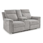 Barnsana Power Reclining Loveseat with Console Loveseats Ashley Furniture 21