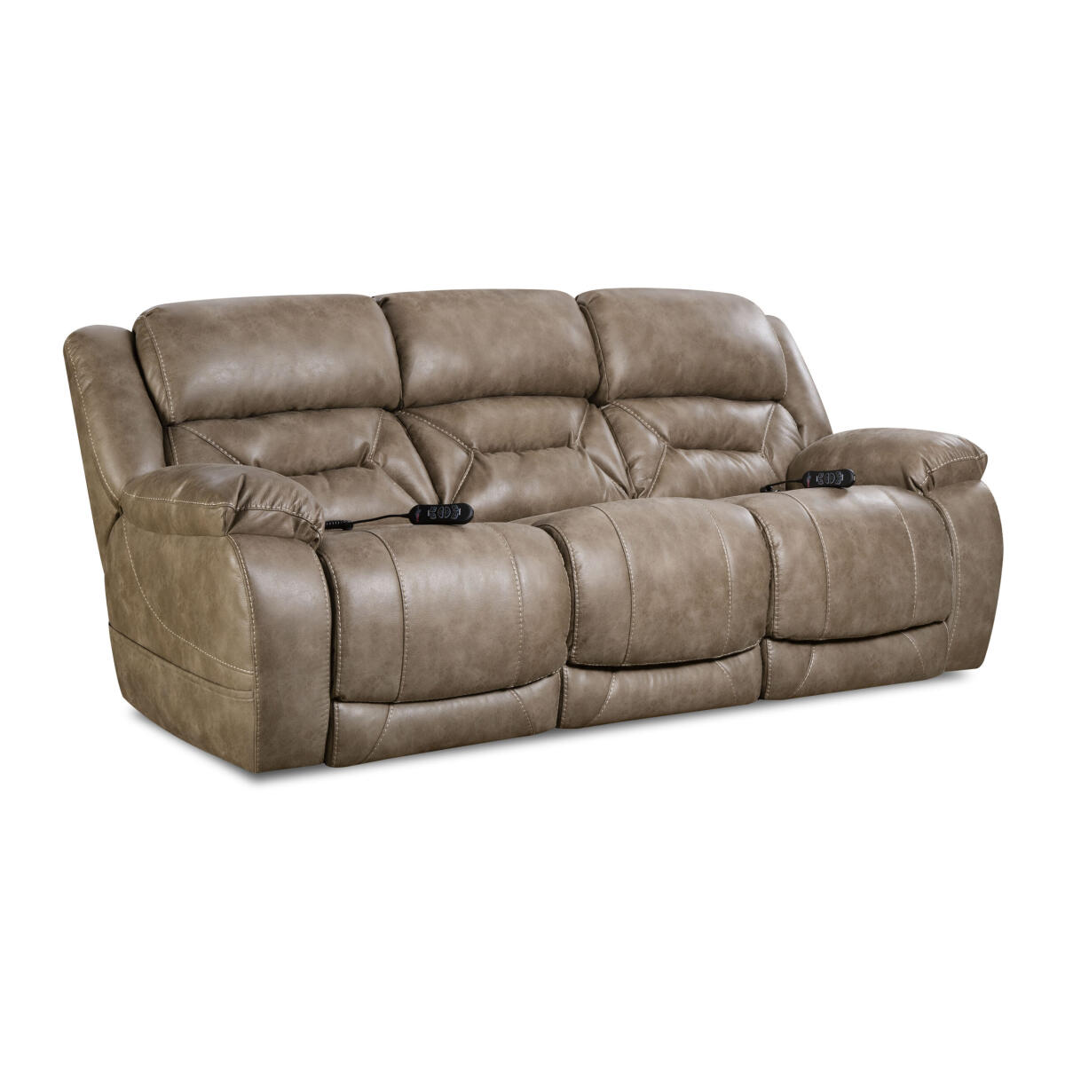 Double Reclining Sofa 158-37-17 Sofas HomeStretch 3