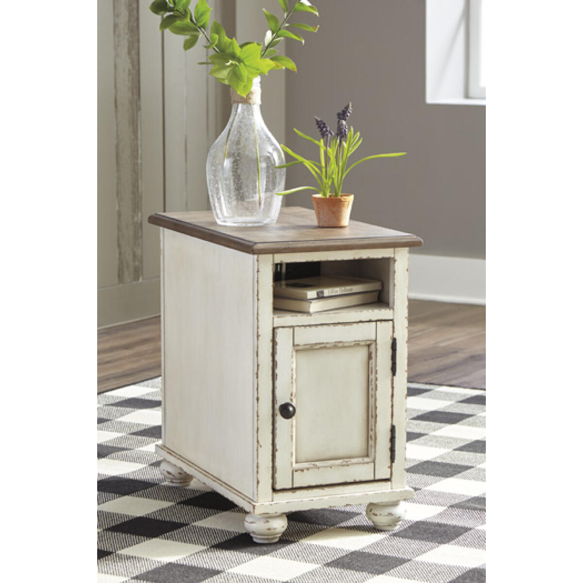 Realyn Chairside End Table Chairside Tables Ashley Furniture 9