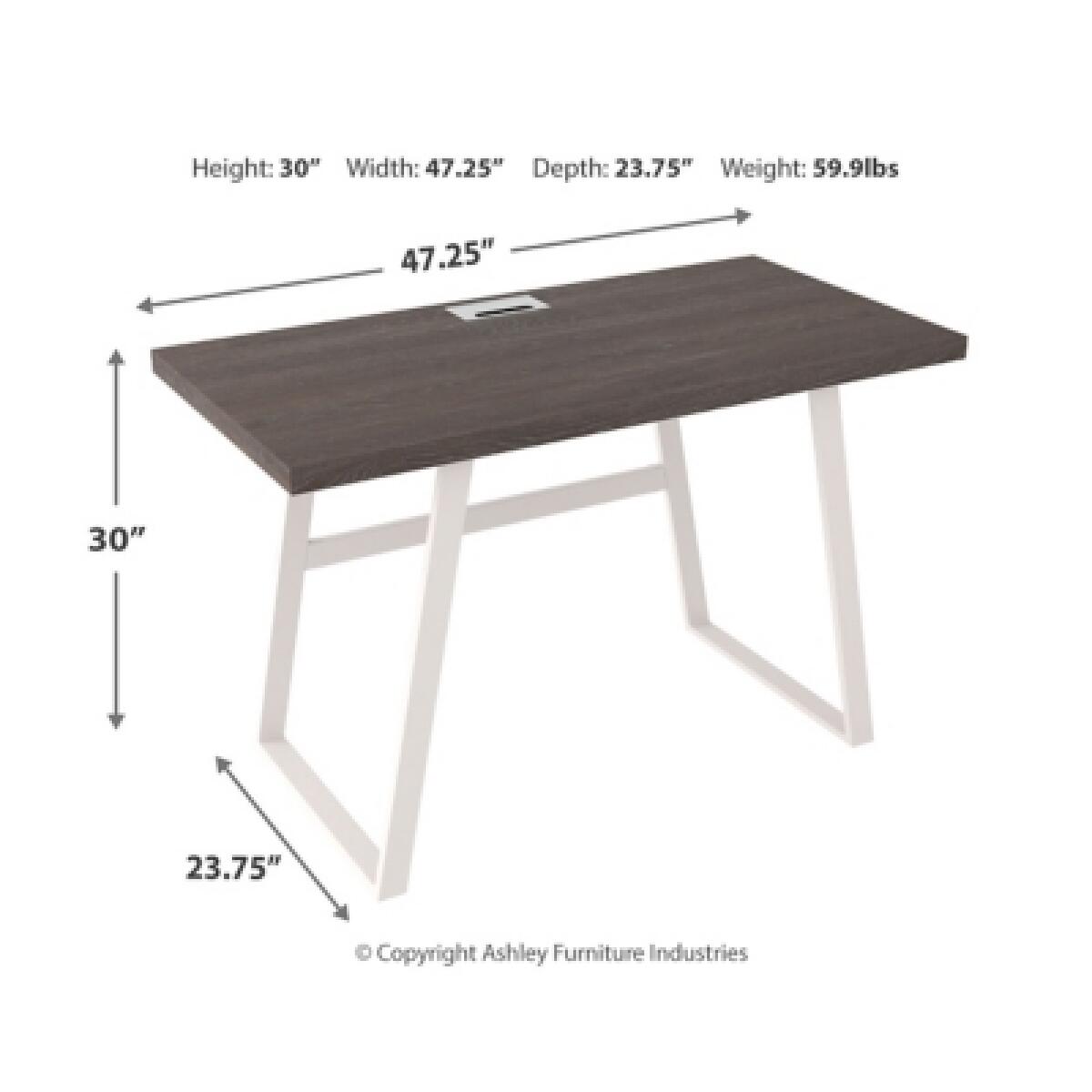 Dorrinson 47″ Home Office Desk Desks Ashley Furniture 18