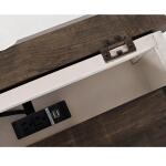 Madison County Power Nightstand Vintage White Finish - Image 6