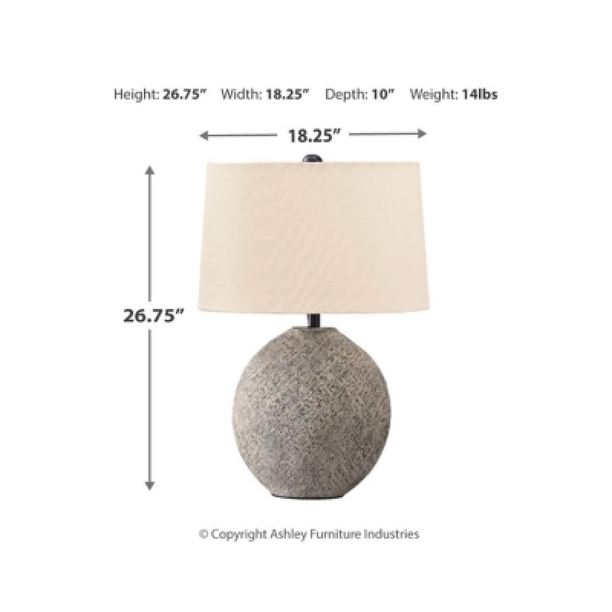 Harif Table Lamp Lighting Ashley Furniture 9