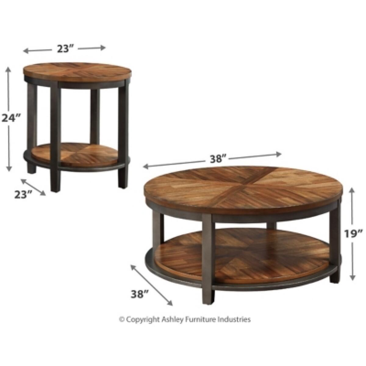 Roybeck Table (Set of 3) Table Packages Ashley Furniture 11