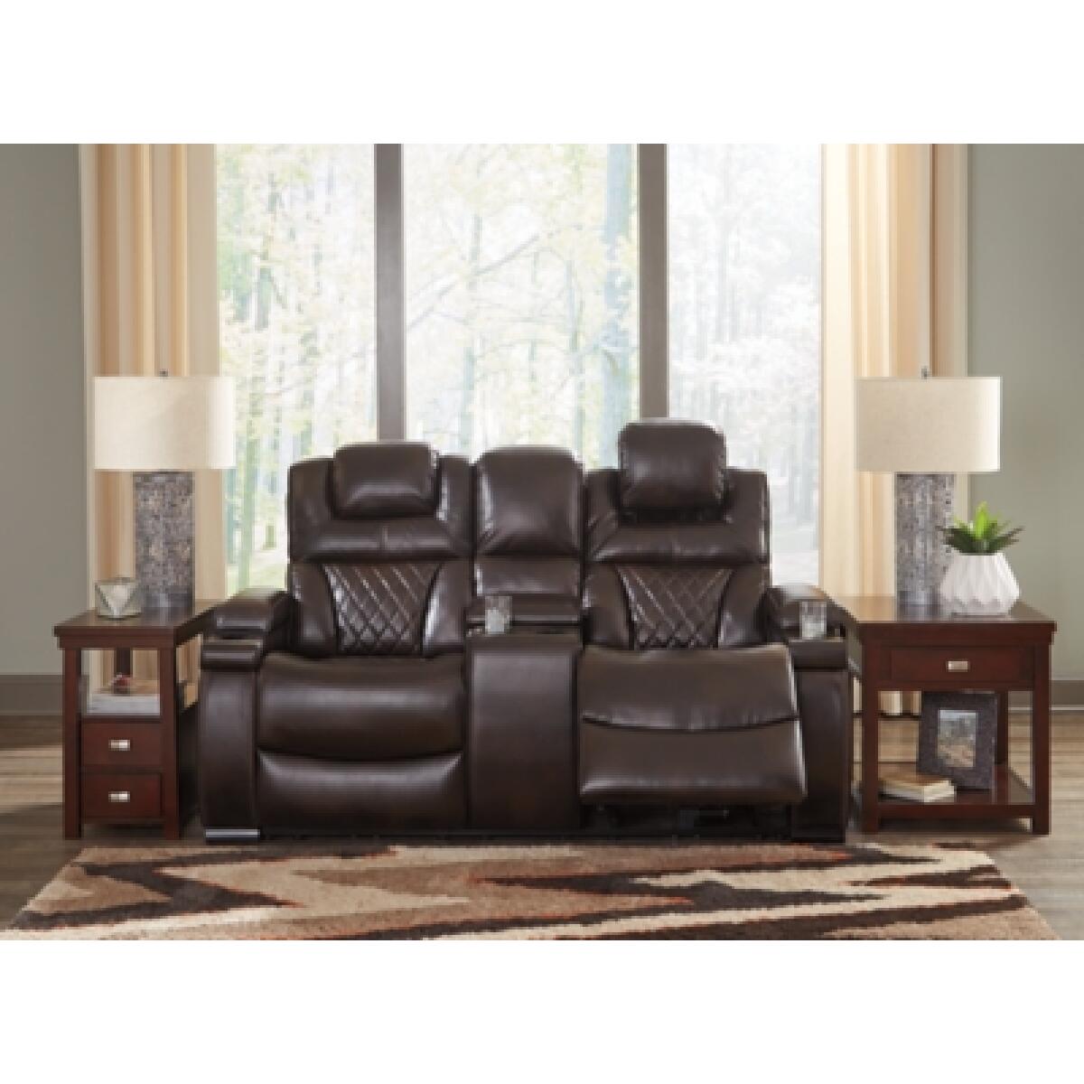 Warnerton Power Reclining Loveseat with Console Loveseats Ashley Furniture 21