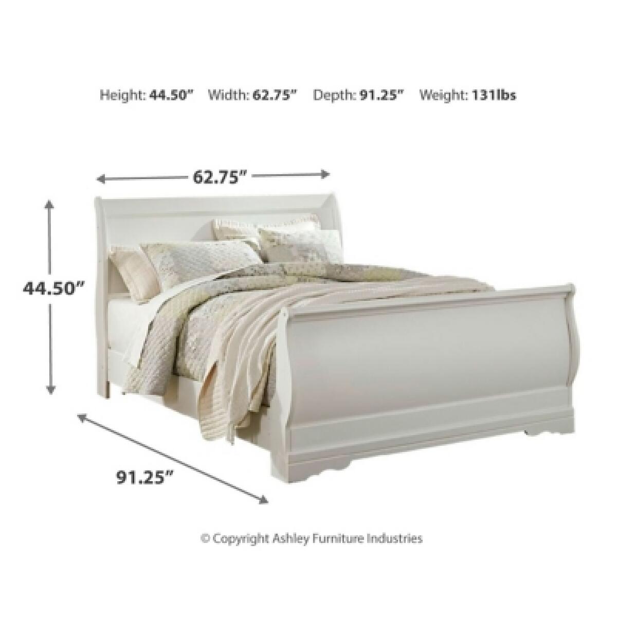 Anarasia Queen Sleigh Bed Beds Ashley Furniture 10