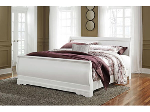 Anarasia Queen Sleigh Bed Beds Ashley Furniture