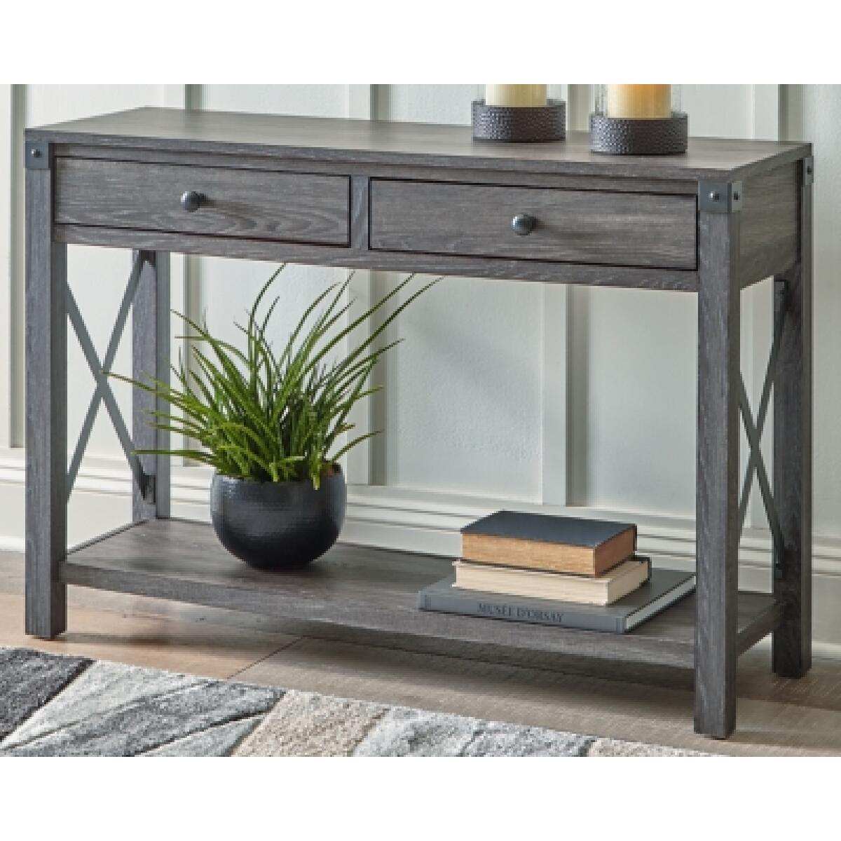 Freedan Sofa/Console Table Sofa Tables Ashley Furniture 12