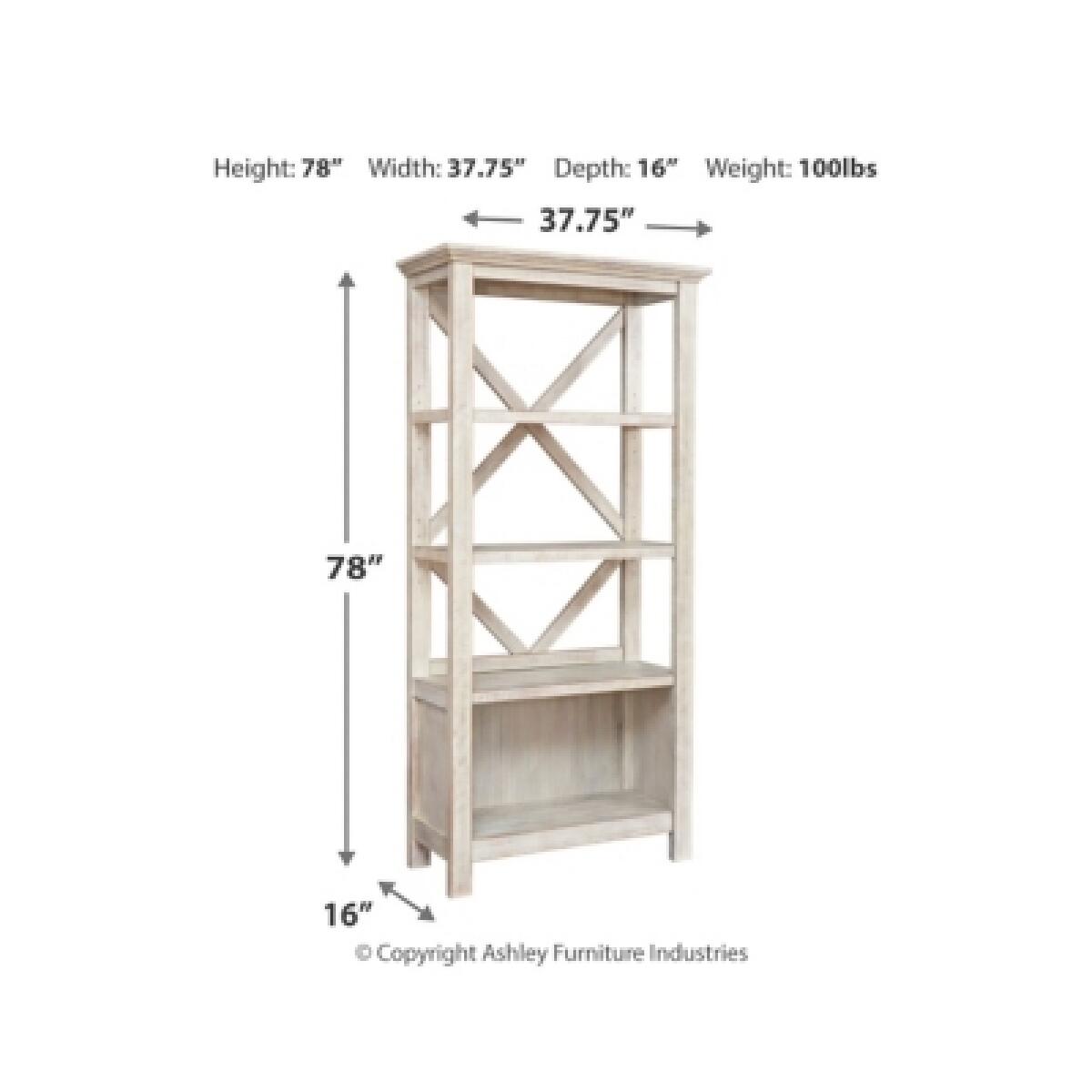 Carynhurst 75″ Bookcase Bookcases Ashley Furniture 16