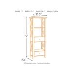 Bolanburg Display Cabinet Dining Storage Ashley Furniture 44
