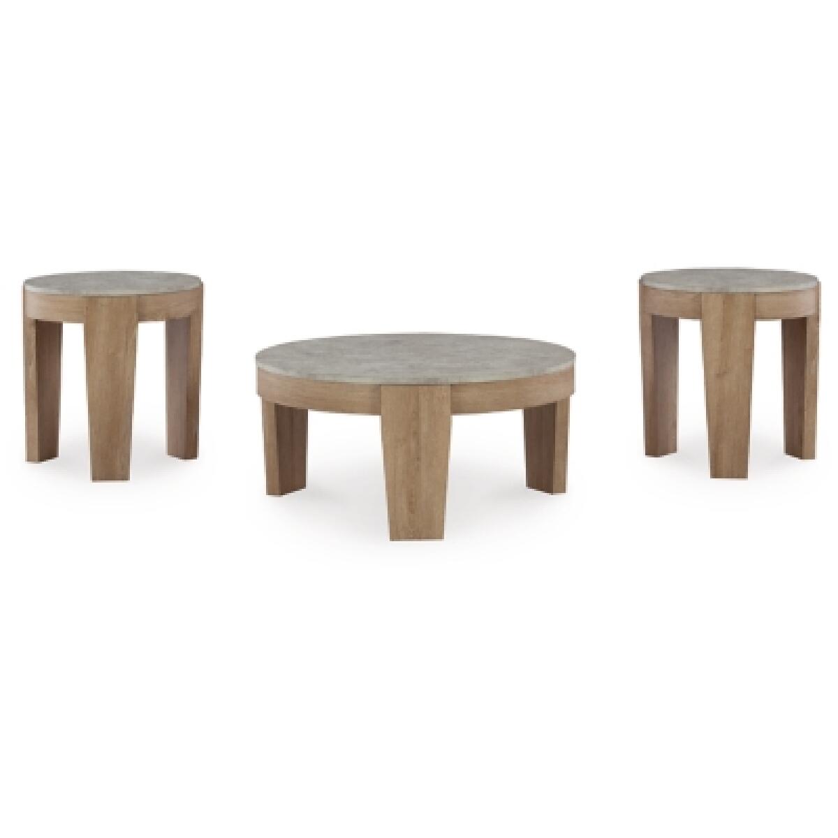 Guystone Table (Set of 3) Table Packages Ashley Furniture 13
