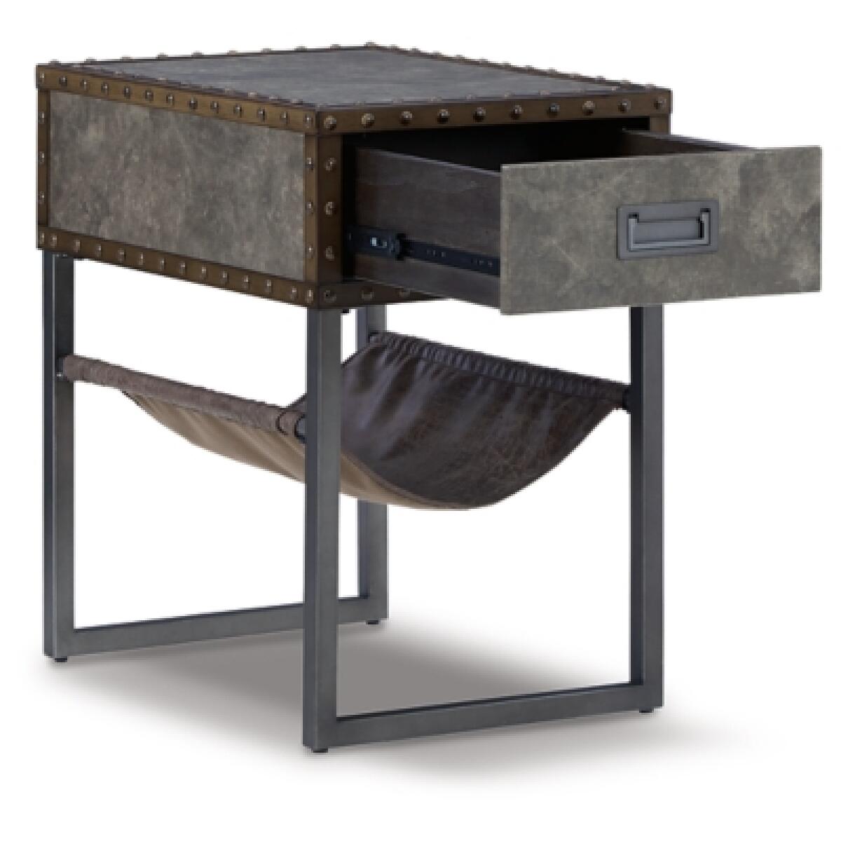 Derrylin Chairside End Table Chairside Tables Ashley Furniture 14