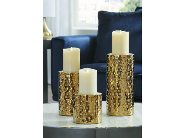 Marisa Candle Holder (Set of 3) Accents Ashley Furniture 14