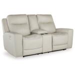 Mindanao Power Reclining Loveseat with Console Loveseats Ashley Furniture 28