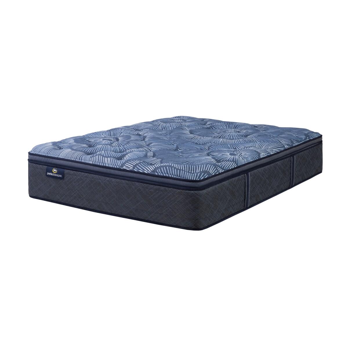Perfect Sleeper Cobalt Calm Plush Full Serta 4