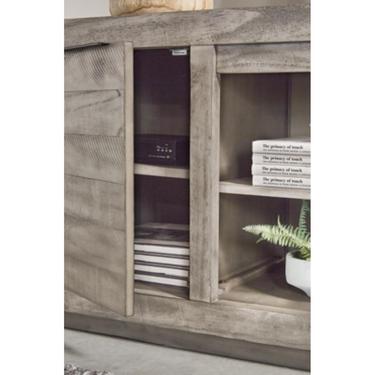 Naydell 92″ TV Stand Entertainment Stands Ashley Furniture 15