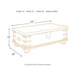Carynhurst Coffee Table with Lift Top Cocktail & Coffee Tables Ashley Furniture 19
