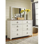 Willowton Dresser and Mirror Dressers Ashley Furniture 11