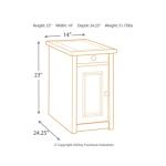 Bolanburg Chairside End Table with USB Ports & Outlets Chairside Tables Ashley Furniture 33