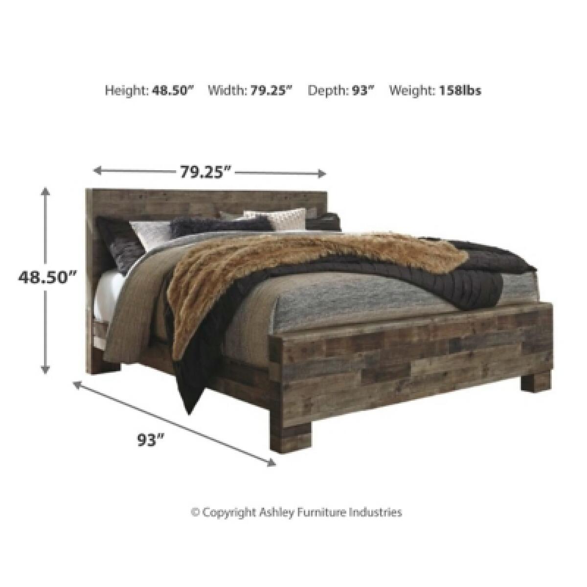 Derekson King Panel Bed Beds Ashley Furniture 13