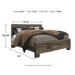 Derekson King Panel Bed Beds Ashley Furniture 21
