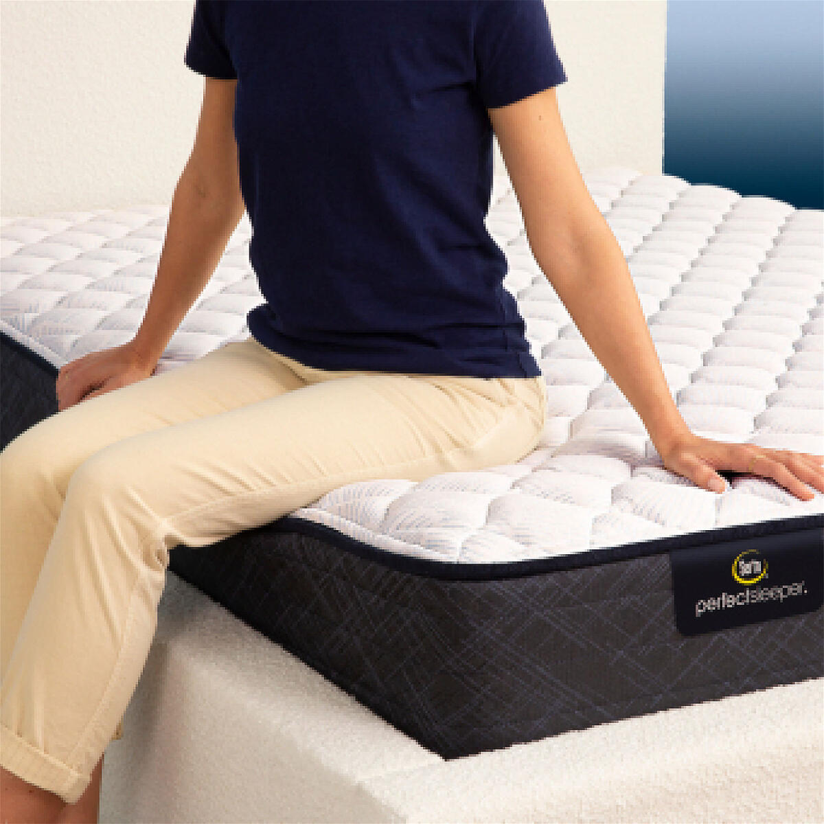 Perfect Sleeper Adoring Night Firm California King Back Sleeper 9