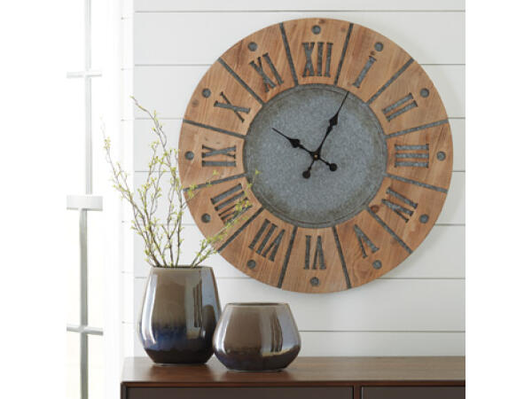 Payson Wall Clock Clocks Ashley Furniture
