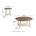 Bolanbrook Table (Set of 3) Table Packages Ashley Furniture 16
