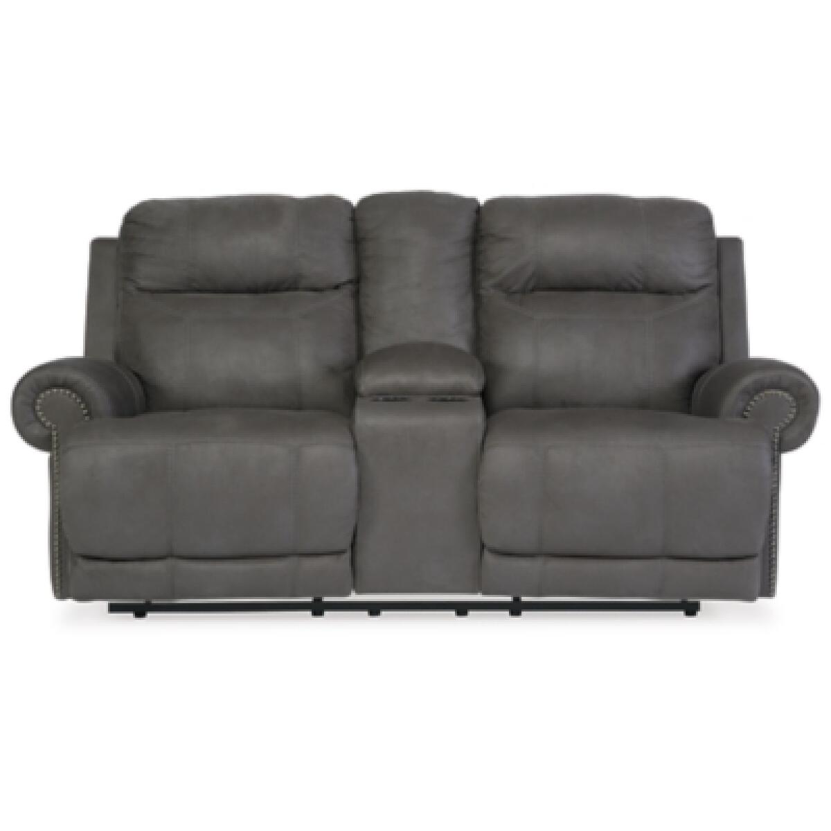 Austere Reclining Loveseat with Console Loveseats Ashley Furniture 10