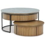 Fridley Nesting Coffee Table (Set of 2) Cocktail & Coffee Tables Ashley Furniture 20