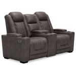 HyllMont Power Reclining Loveseat with Console Loveseats Ashley Furniture 34
