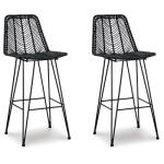 Angentree Bar Height Bar Stool Barstools Ashley Furniture 26