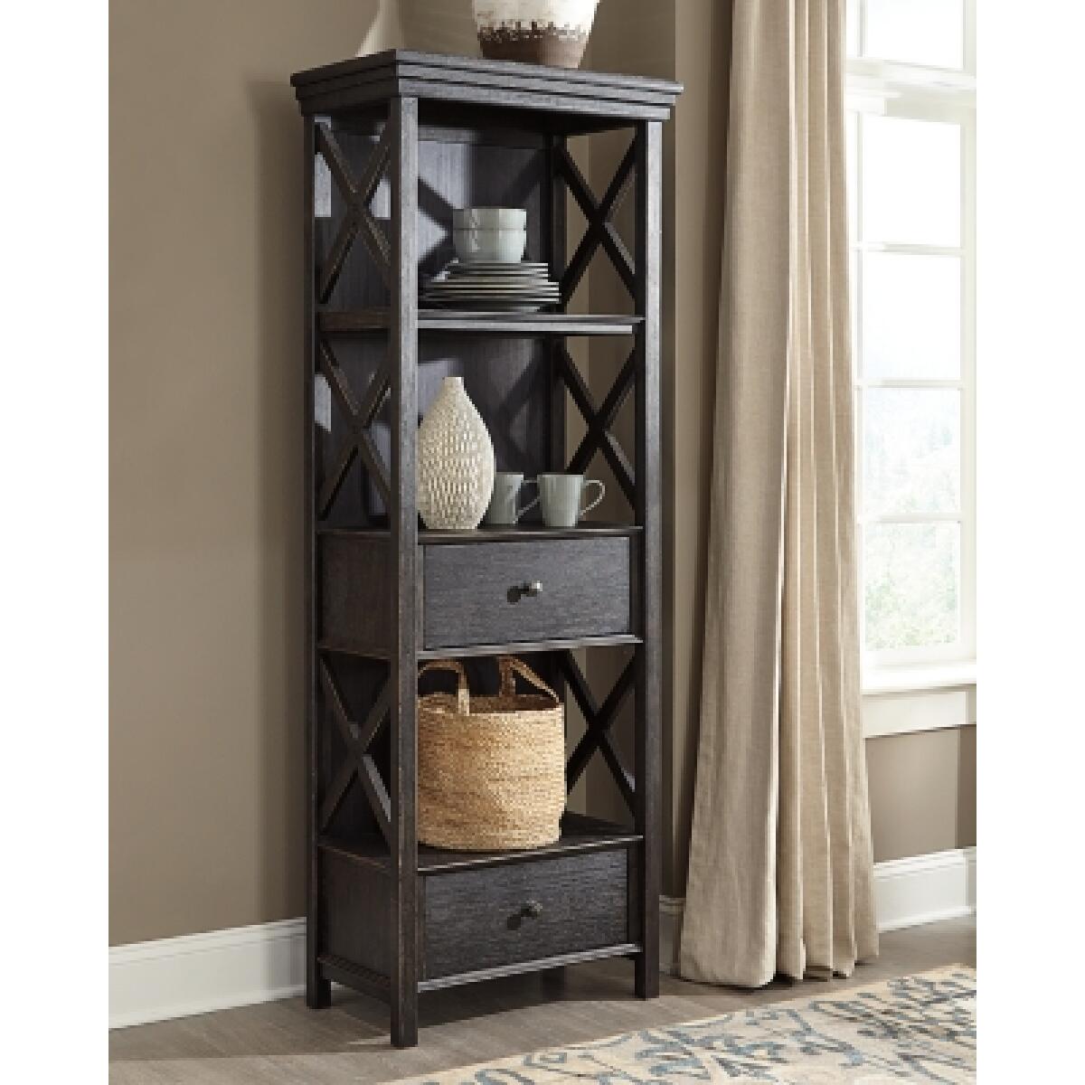 Tyler Creek Display Cabinet Dining Storage Ashley Furniture 12