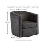 Brentlow Swivel Accent Chair - Image 5