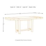 Moriville Counter Height Dining Table and 6 Barstools - Image 9