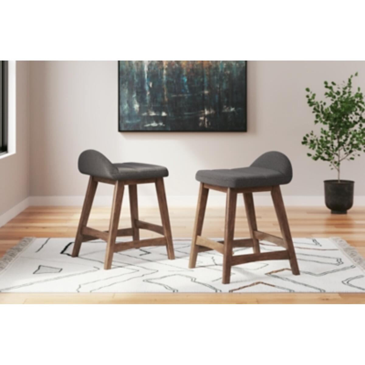 Lyncott Counter Height Bar Stool Barstools Ashley Furniture 16