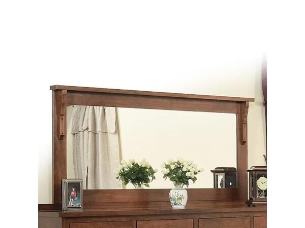 58 x 28 Landscape Mirror with Solid Wood Frame Mirrors Customizable