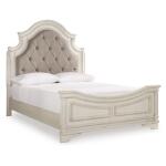 Realyn Queen Upholstered Panel Bed Beds Ashley Furniture 16