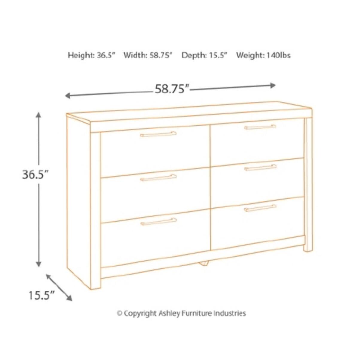 Derekson Dresser Dressers Ashley Furniture 11