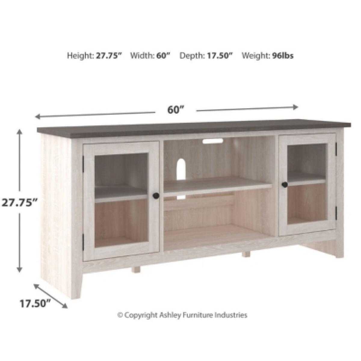 Dorrinson 60″ TV Stand Entertainment Stands Ashley Furniture 16