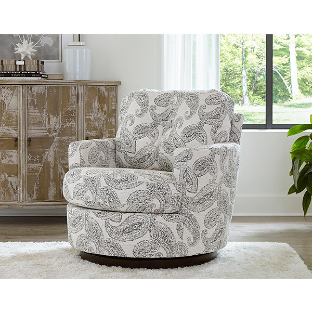 Skipper Swivel Barrel Chair Chairs Best Home Furnishings 10