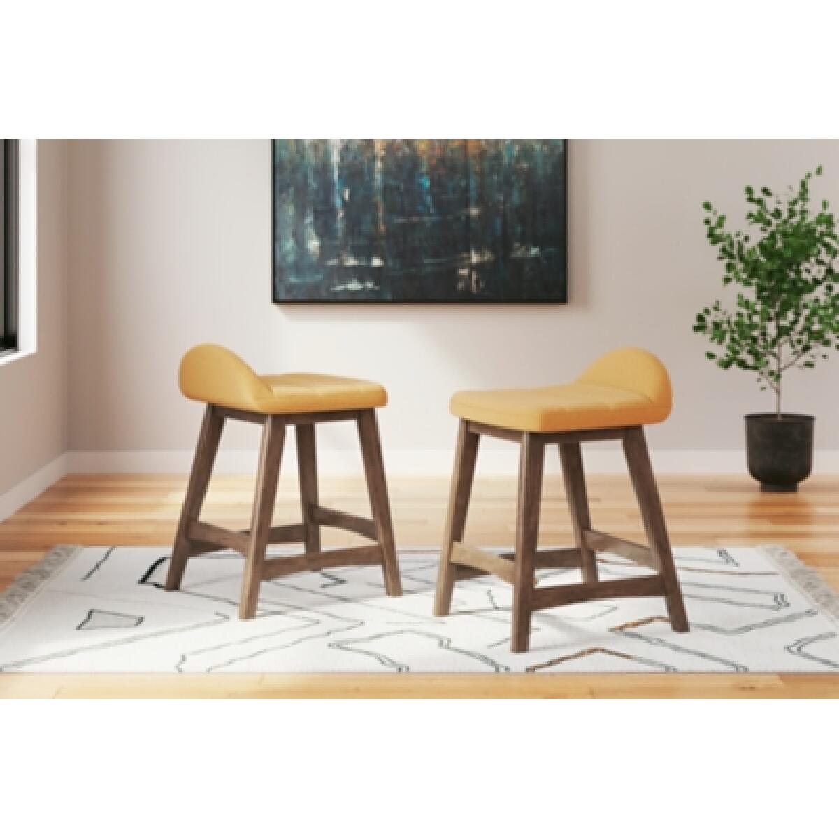 Lyncott Counter Height Bar Stool Barstools Ashley Furniture 21