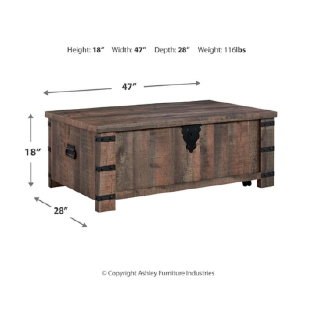 Hollum Lift-Top Coffee Table Cocktail & Coffee Tables Ashley Furniture 22