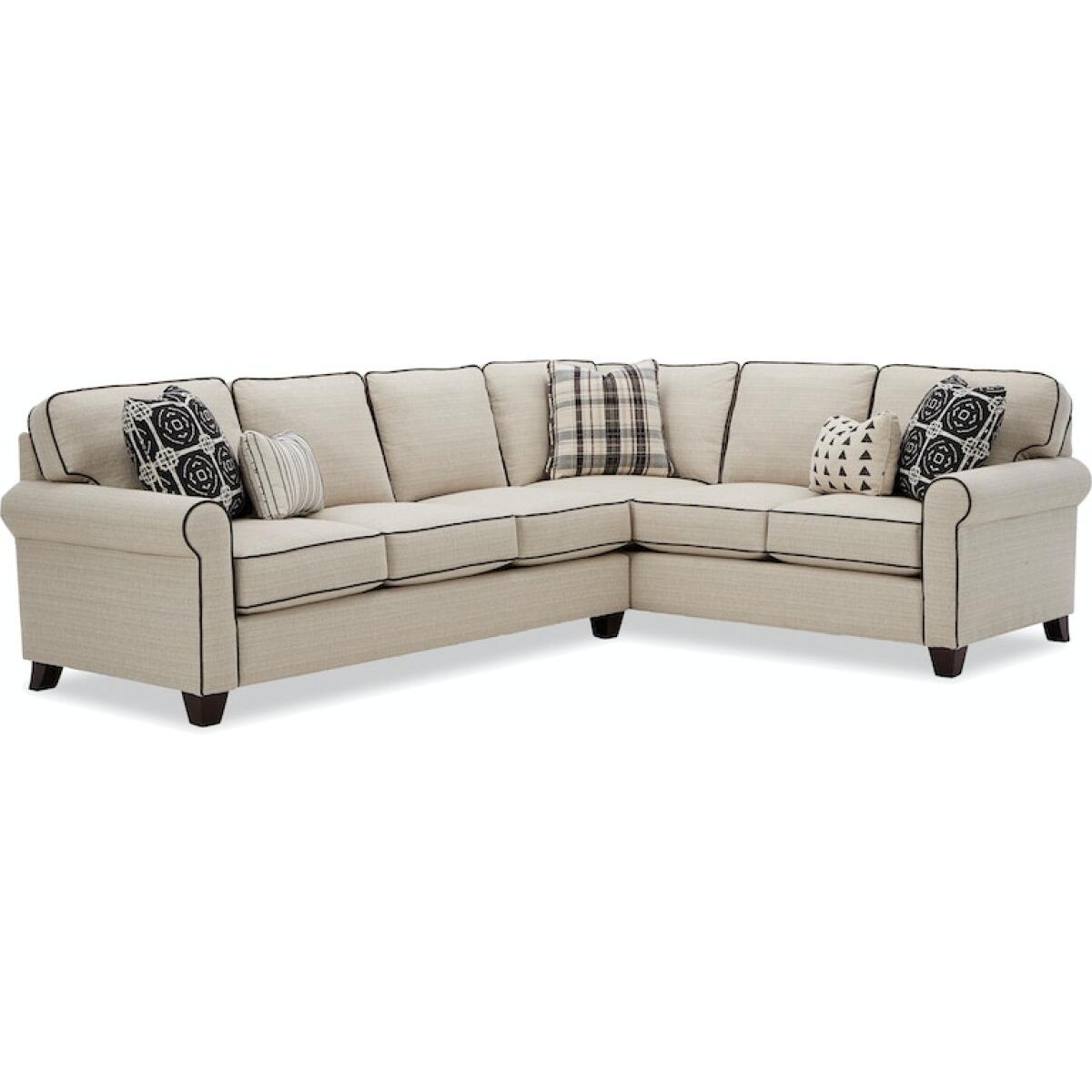 7174 Sectional Sectionals Craftmaster Furniture 2