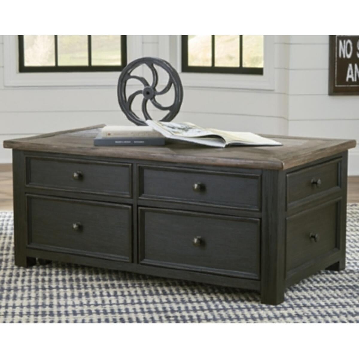 Tyler Creek Coffee Table with Lift Top Cocktail & Coffee Tables Ashley Furniture 19