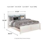 Bostwick Shoals King Panel Bed Beds Ashley Furniture 17